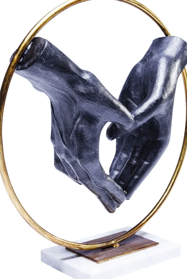 Oggetto decorativo mani cuore Elements Heart Hand - KARE