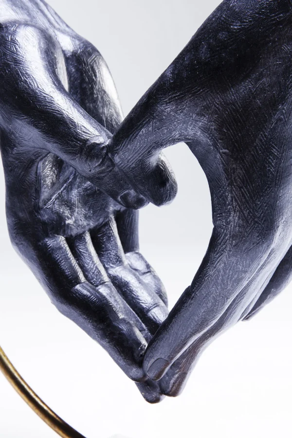 Oggetto decorativo mani cuore Elements Heart Hand - KARE