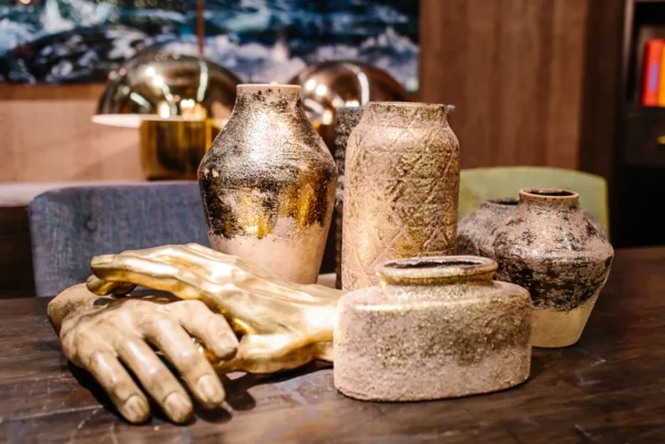 Oggetto decorativo Mano oro - KARE