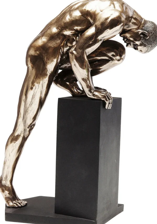 Oggetto decorativo Nude Man Stand rame 35cm - KARE