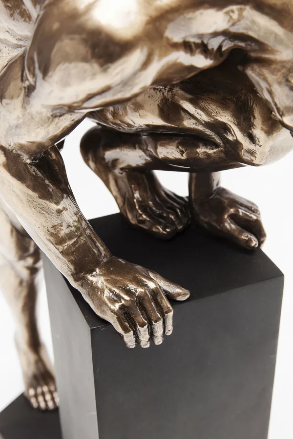Oggetto decorativo Nude Man Stand rame 35cm - KARE