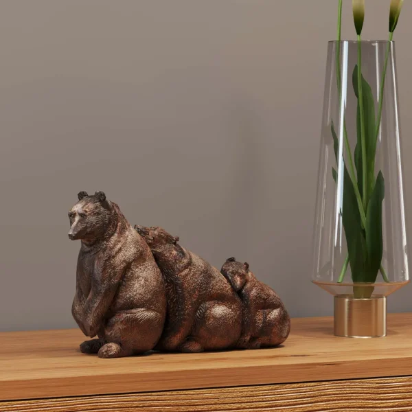 Oggetto decorativo Relaxed Bear Family - KARE