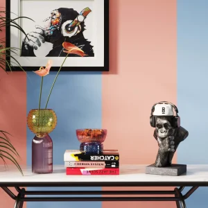 Oggetto decorativo Thinking Gorilla Head 49cm - KARE