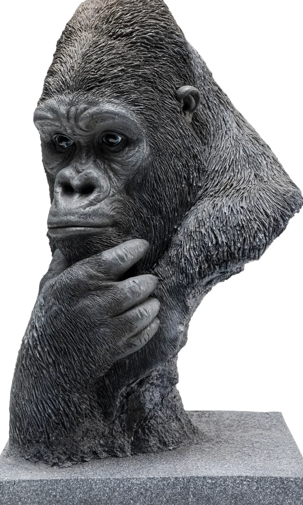 Oggetto decorativo Thinking Gorilla Head 49cm - KARE