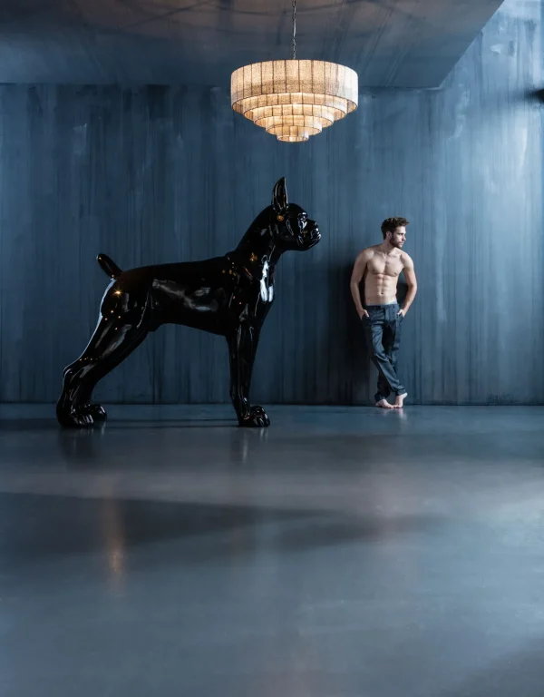 Oggetto decorativo Toto XL nero - KARE