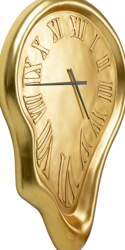 Orologio da parete Big Drop oro 92x127cm - KARE