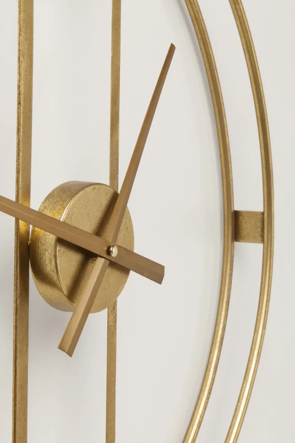 Orologio Da Parete Clip Oro Ø60cm - KARE
