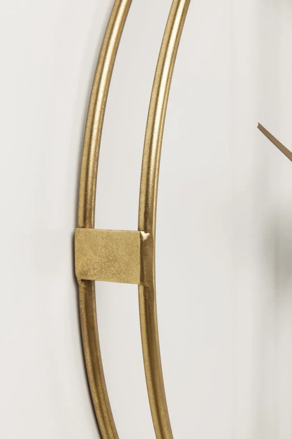 Orologio Da Parete Clip Oro Ø60cm - KARE