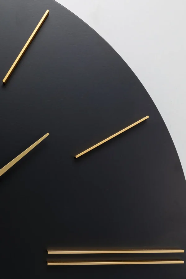 Orologio da parete Luca nero Ø70cm - KARE