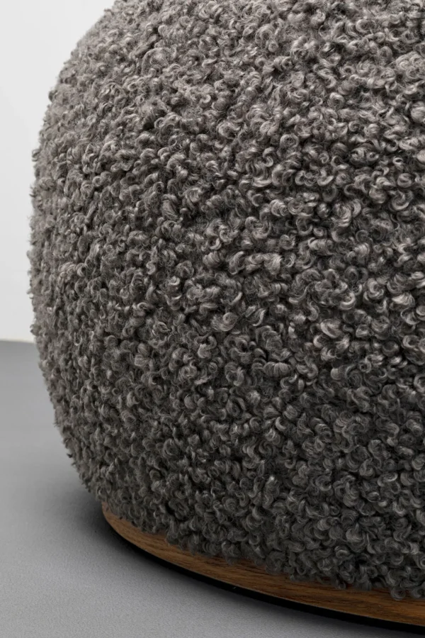 Panca Pebble Boucle grigio 81cm - KARE