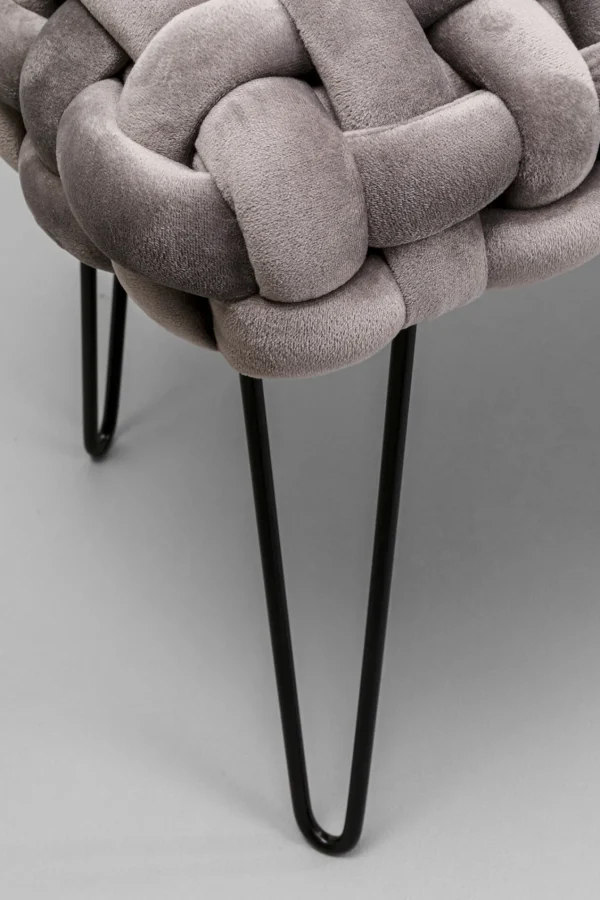 Panca Weave grigio 128cm - KARE