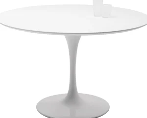 Piano del tavolo Invitation rotondo bianco Ø120cm - KARE