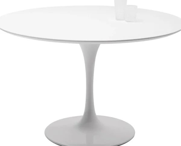 Piano del tavolo Invitation rotondo bianco Ø120cm - KARE