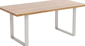 Piano Tavola bordo dritto quercia 160x80 - KARE