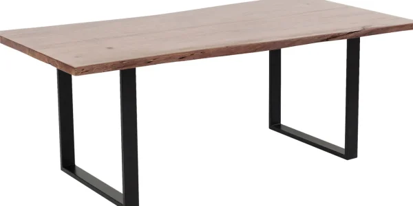 Piano Tavola bordo vivo scuro 200x100 - KARE
