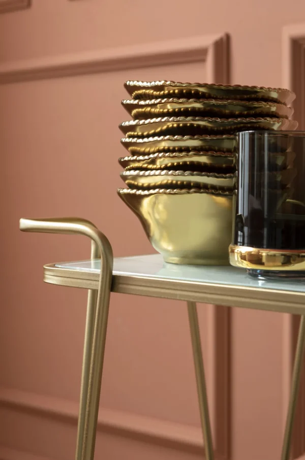 PIATTO BELL ORO Ø36CM - KARE