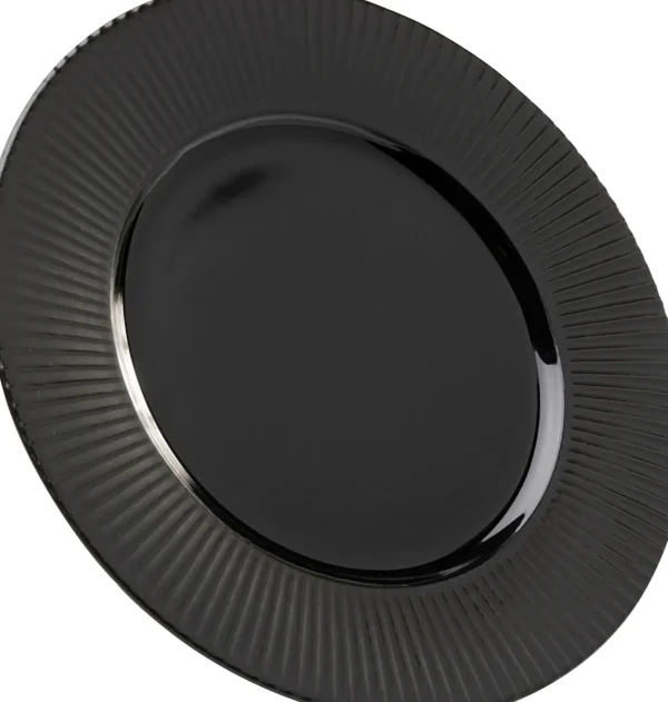 Piatto Classico Nero Ø22cm - KARE