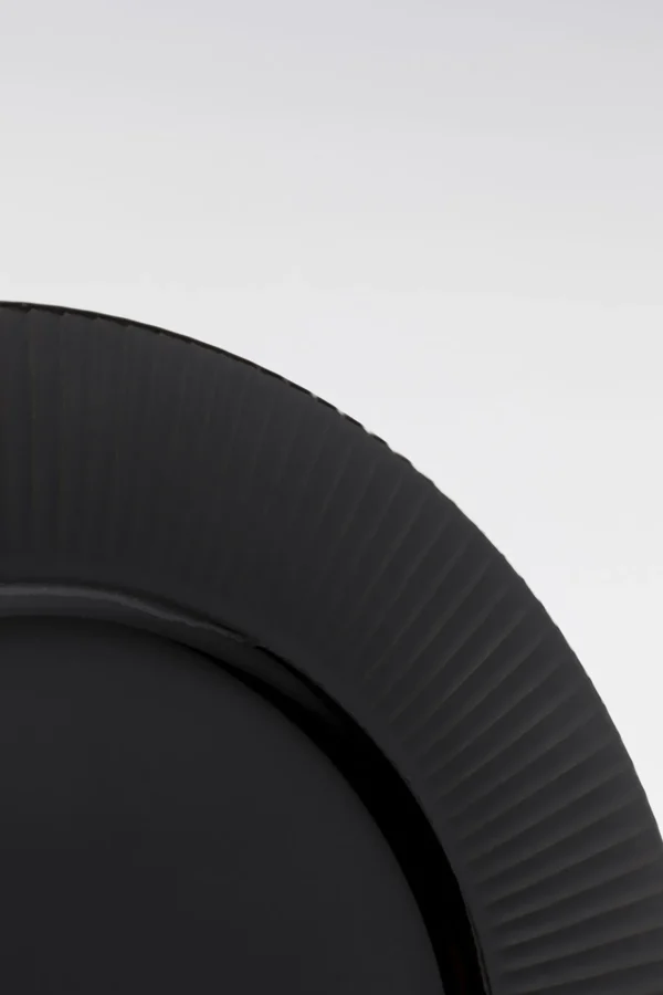 Piatto Classico Nero Ø22cm - KARE