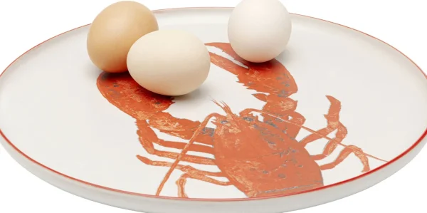Piatto Crabes rosso Ø27cm Sortiert - KARE