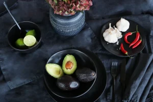 Piatto Organic nero Ø20 cm - KARE