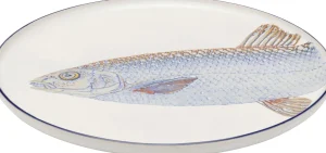 Piatto Poisson blu Ø27cm Sortiert - KARE