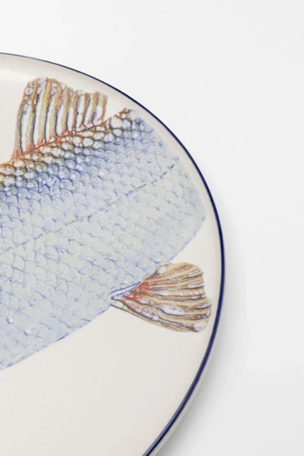 Piatto Poisson blu Ø27cm Sortiert - KARE