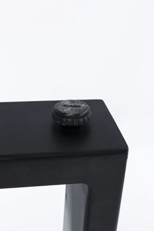 Piedi  Tavola nero opaco(2 pz) - KARE