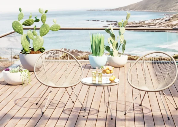 Poltrona Acapulco Mono greige - KARE