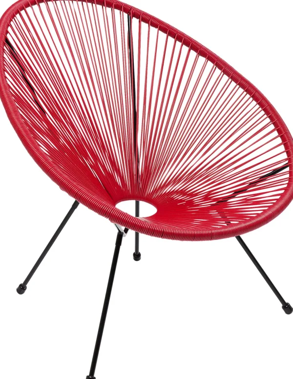 POLTRONA ACAPULCO ROSSO - KARE