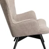 Poltrona Black Vicky marrone chiaro - KARE