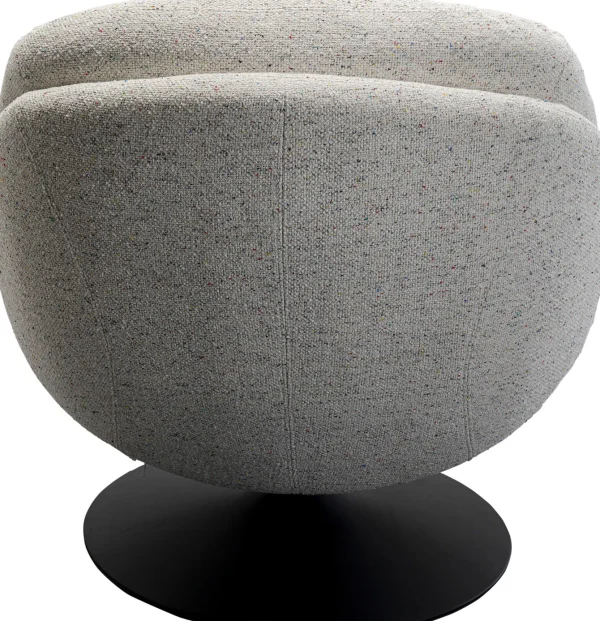 Poltrona girevole + sgabello Standford - KARE