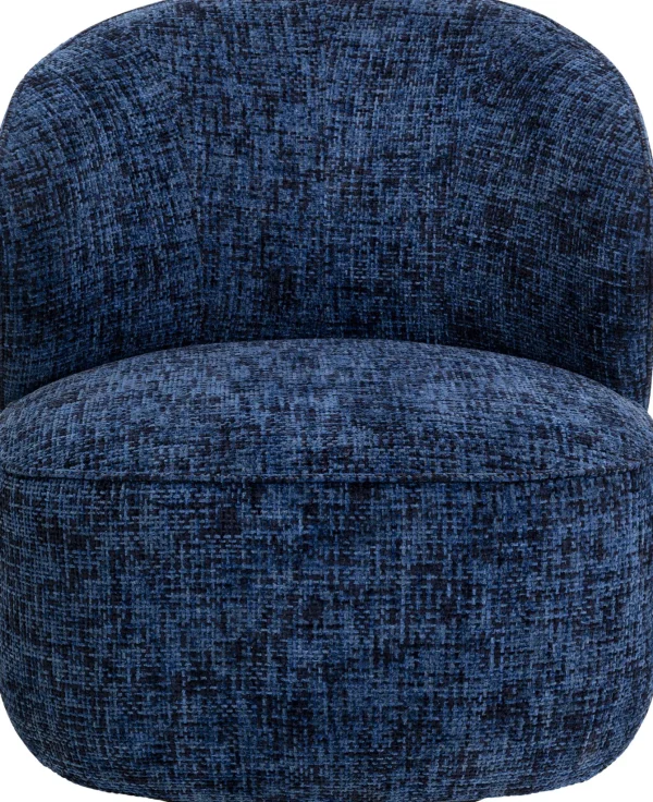 Poltrona girevole Ellie blau - KARE