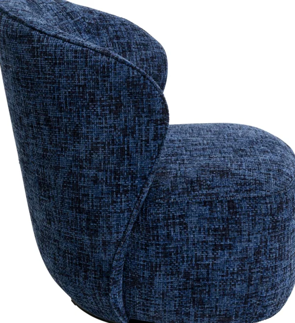 Poltrona girevole Ellie blau - KARE
