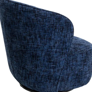 Poltrona girevole Ellie blau - KARE