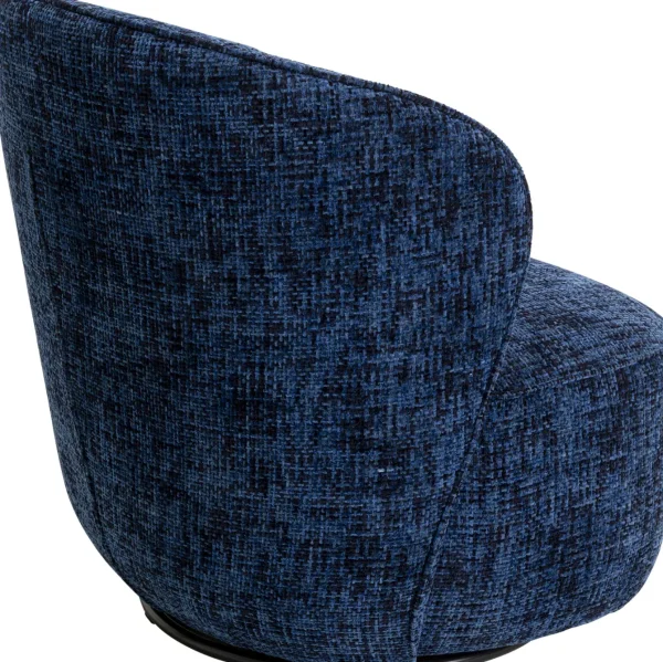 Poltrona girevole Ellie blau - KARE
