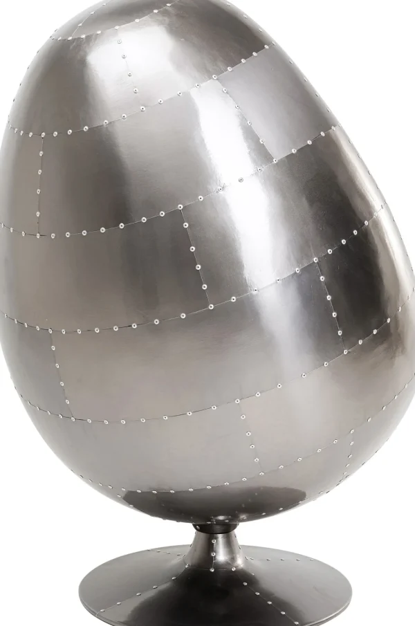 Poltrona girevole Eye Ball Grafite - KARE