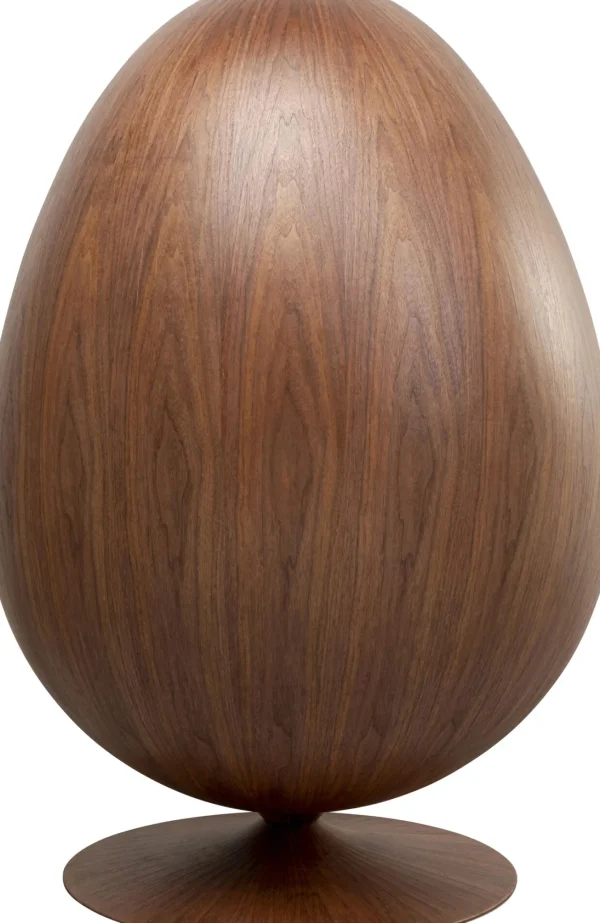 Poltrona girevole Eye Ball noce - KARE
