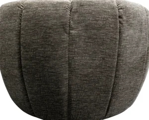 Poltrona girevole Fiori Grigio - KARE