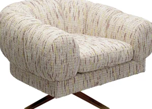 Poltrona girevole Janno Beige - KARE