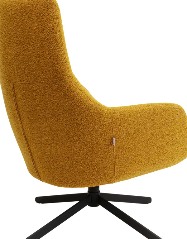 Poltrona Girevole Mimi Giallo - KARE