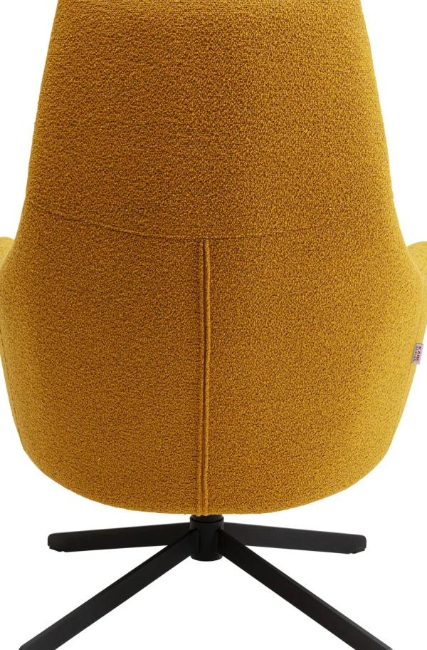 Poltrona Girevole Mimi Giallo - KARE
