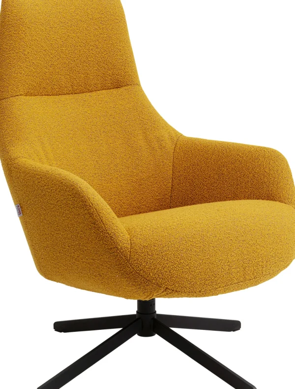 Poltrona Girevole Mimi Giallo - KARE