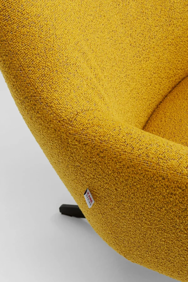 Poltrona Girevole Mimi Giallo - KARE