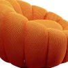 Poltrona girevole Peppo Bloom Arancione - KARE