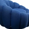 Poltrona girevole Peppo Bloom Blu - KARE