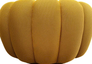 Poltrona girevole Peppo Bloom Giallo - KARE