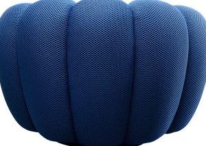 Poltrona girevole Peppo Bloom Blu - KARE