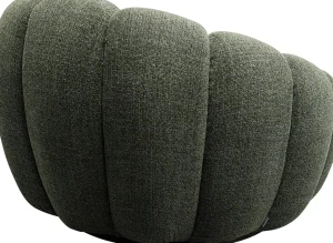 Poltrona girevole Peppo Bloom Melange Verde - KARE