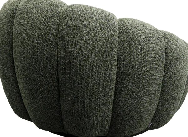 Poltrona girevole Peppo Bloom Melange Verde - KARE