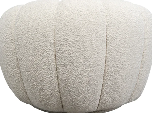Poltrona girevole Peppo Bloom Bianco - KARE